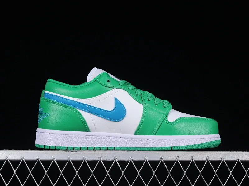 All categories Air Jordan Jordan series basketball shoes Air Jordan 1 Low Z version Air Jordan 1 Low "White Green" AJ1 Joe 1 white green low-top basketball shoes DC0774-304